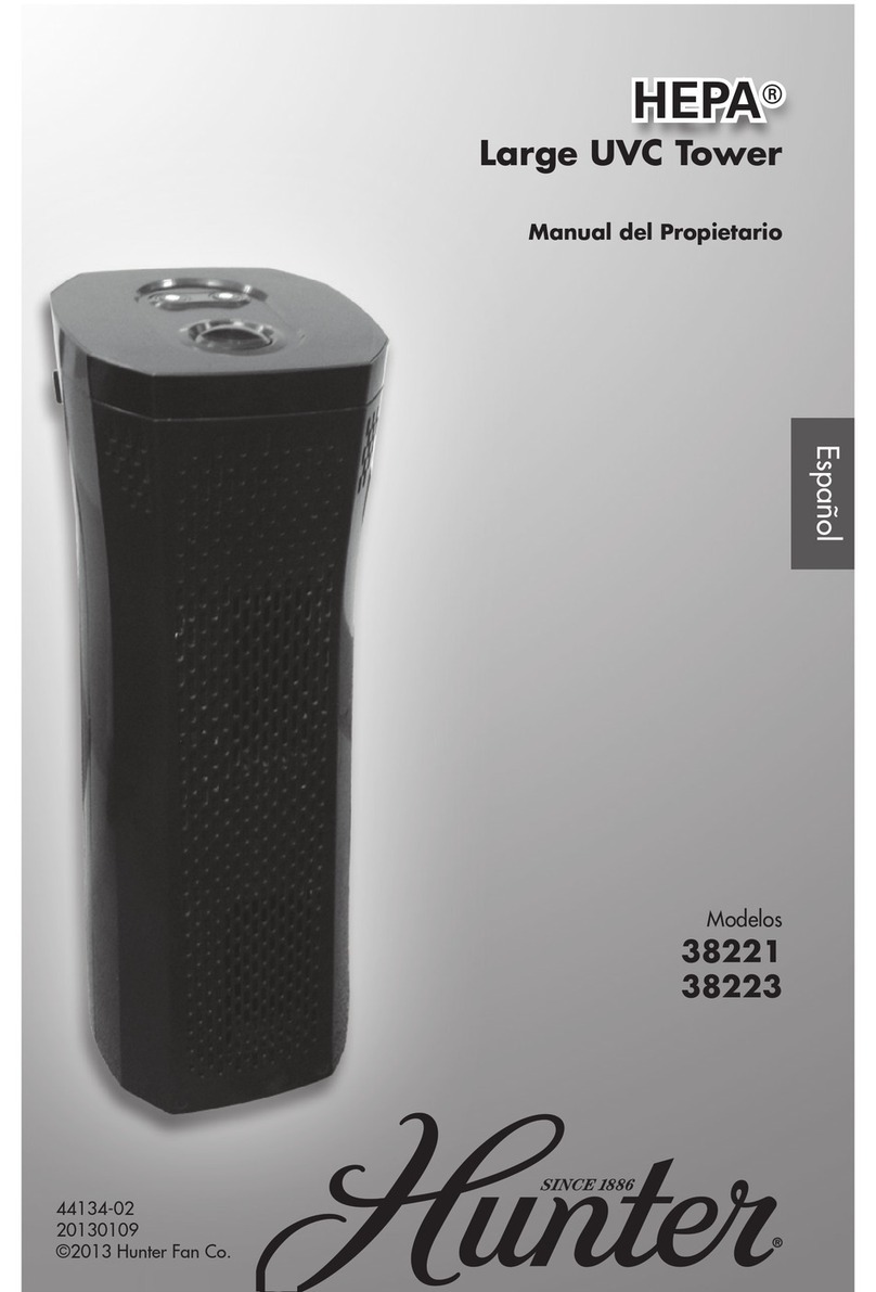 Hunter 38221 User guide
