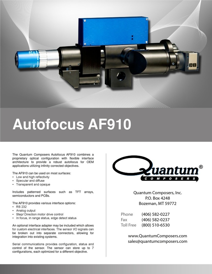 Quantum Composers Autofocus AF910 specification