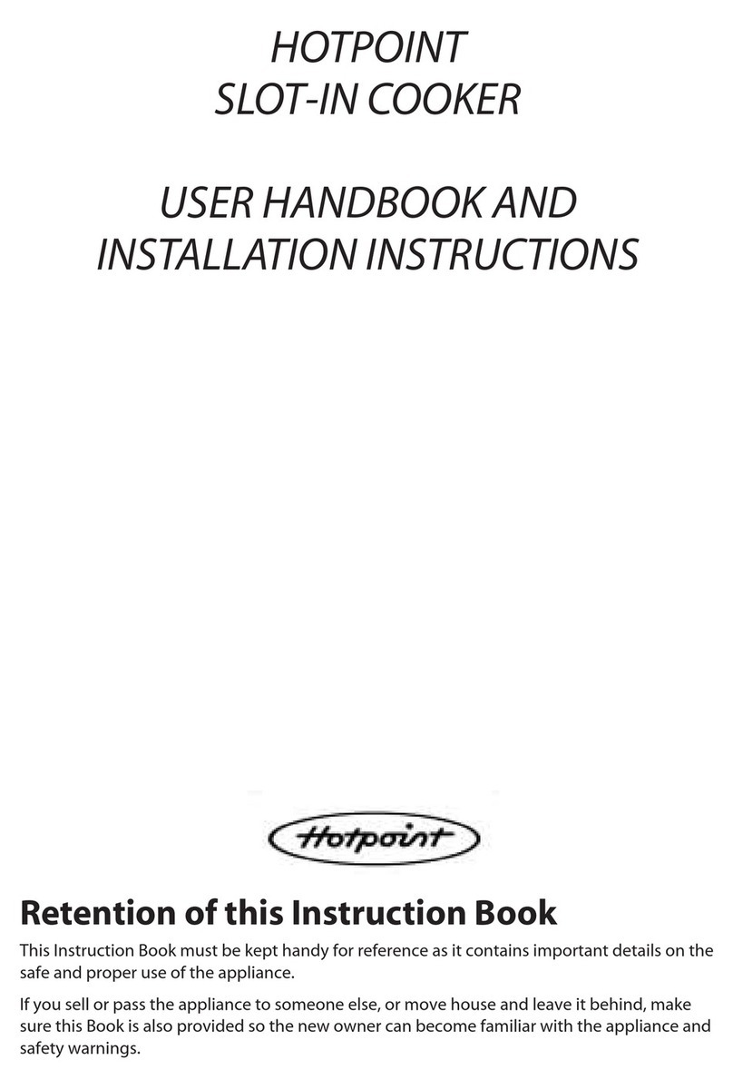 Hotpoint EW62 Manual