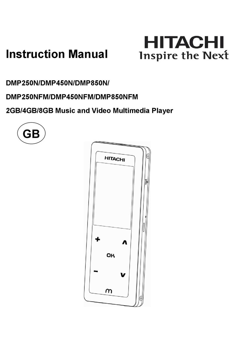 Hitachi DMP450NFM instruction manual