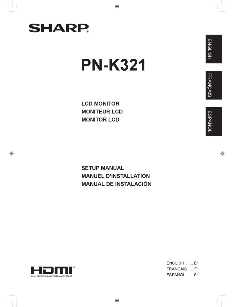 Sharp PN-K321 User guide