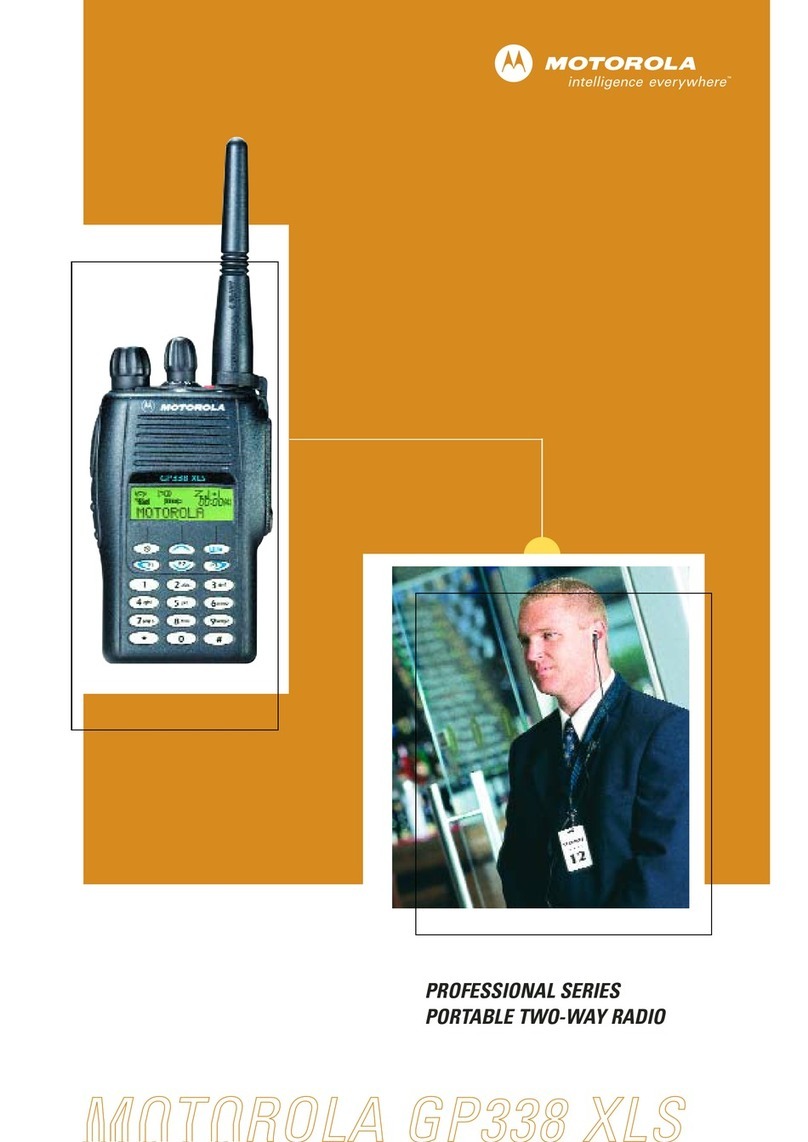 Motorola GP338 User manual