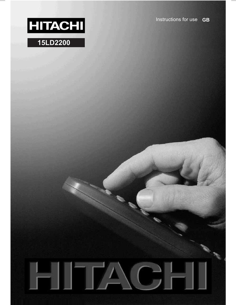 Hitachi 15LD2200 User manual