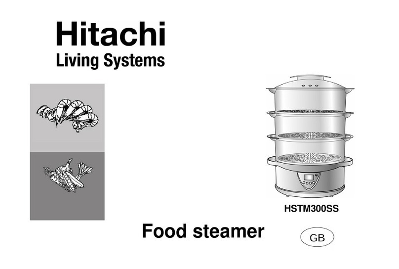 Hitachi Living Systems HSTM300SS instruction manual