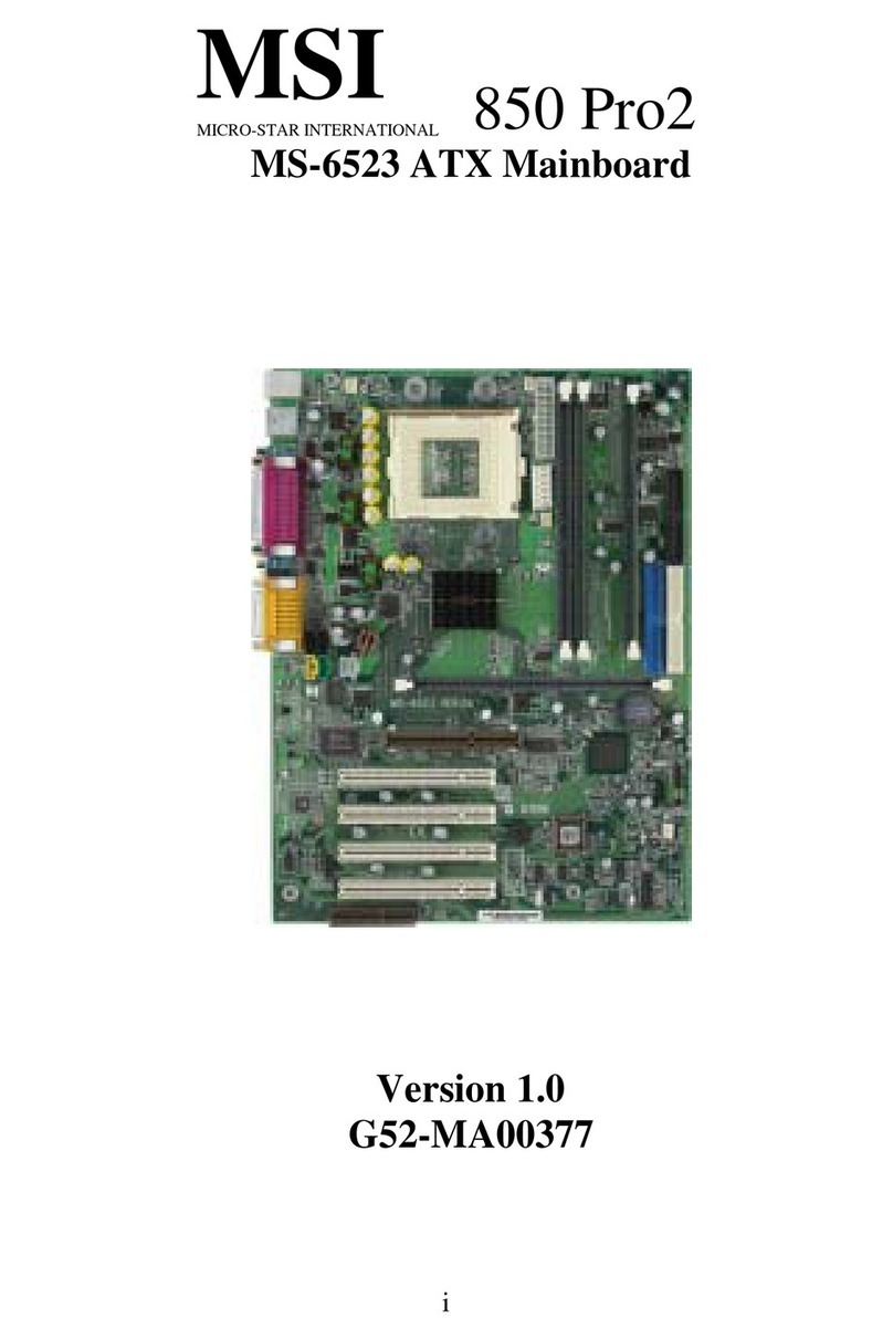 MSI MS-6523 user manual