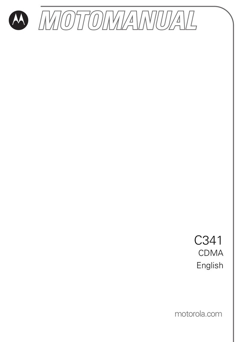 Motorola C341 User manual