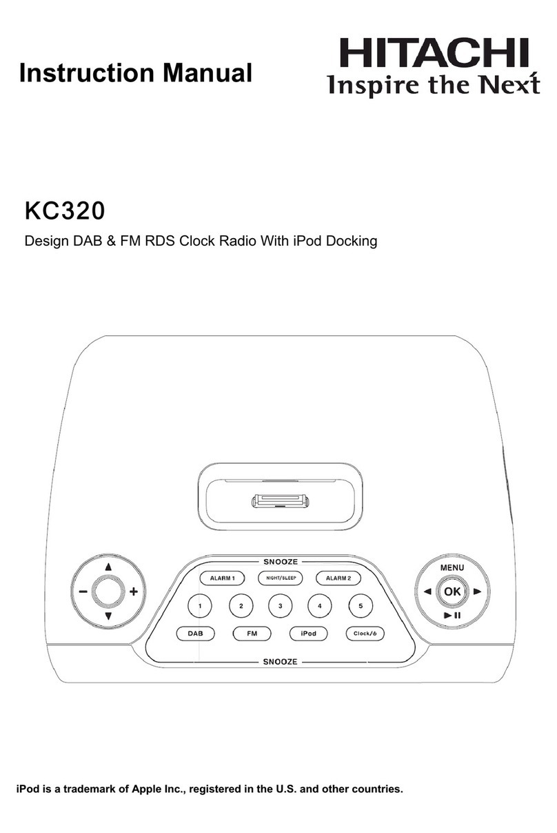 Hitachi KC320 instruction manual