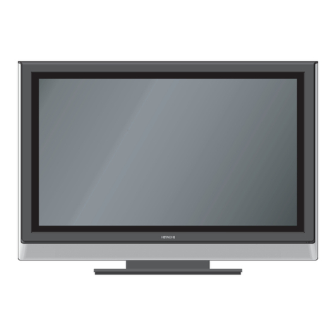 Hitachi P42H01U User manual
