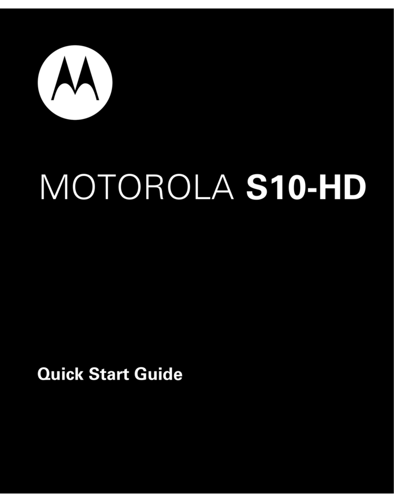Motorola S10-HD quick start guide
