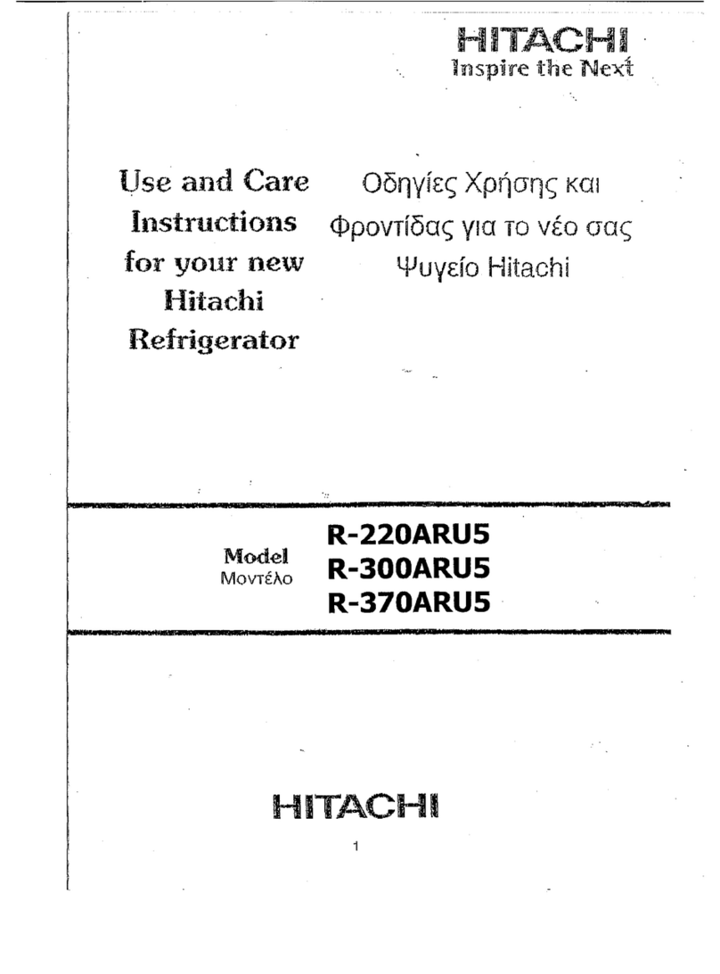 Hitachi R-220ARU5 Quick reference guide