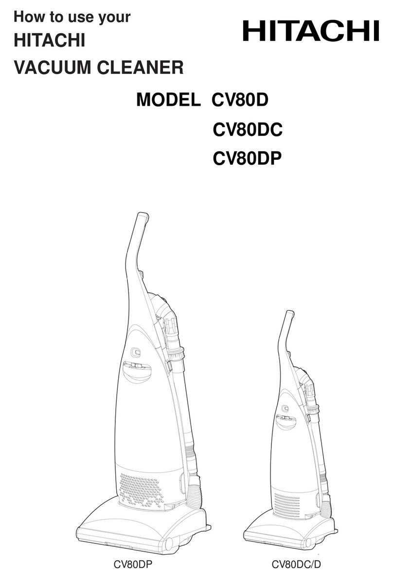 Hitachi CV80DC User manual