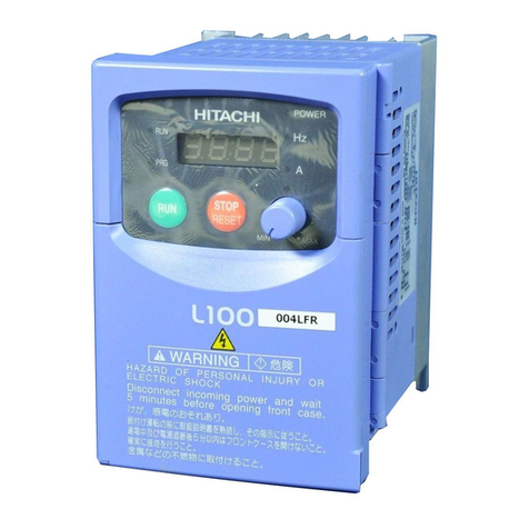 Hitachi L100 Series User manual Hitachi L100 Series User manual