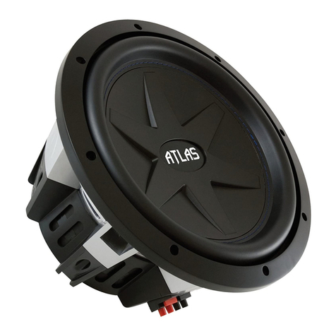 Hifonics ATLAS ATL12D2 User manual