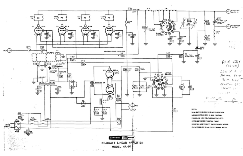 Heathkit Heathkit HA-10 Schematic diagram