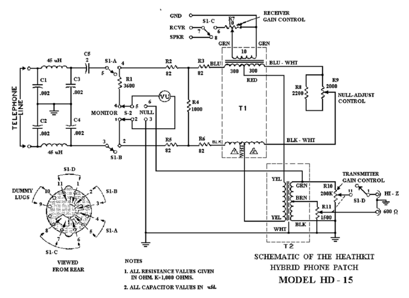 Heathkit Heathkit HD-15 Schematic diagram