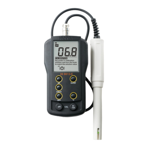 Hanna Instruments HI 9813-5 instruction manual