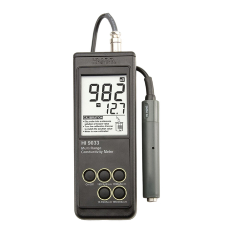 Hanna Instruments HI 9033 User manual