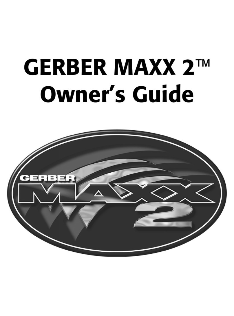 Gerber MAXX 2 User manual