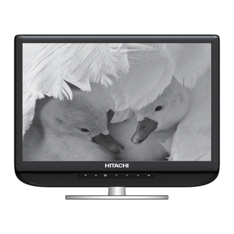 Hitachi L19D01UB instruction manual
