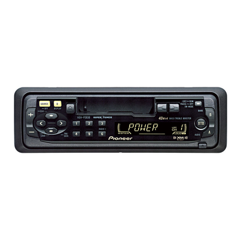 Pioneer KEH-P2030 Service manual