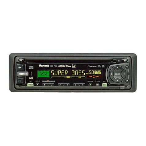 Pioneer DEH-P300 User manual