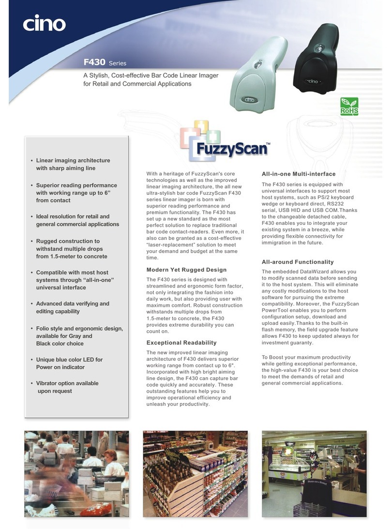 Cino F430 Series brochure