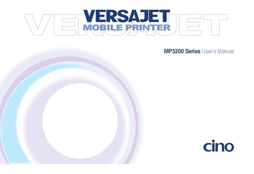 Cino VERSAJET MP3200 Series User manual