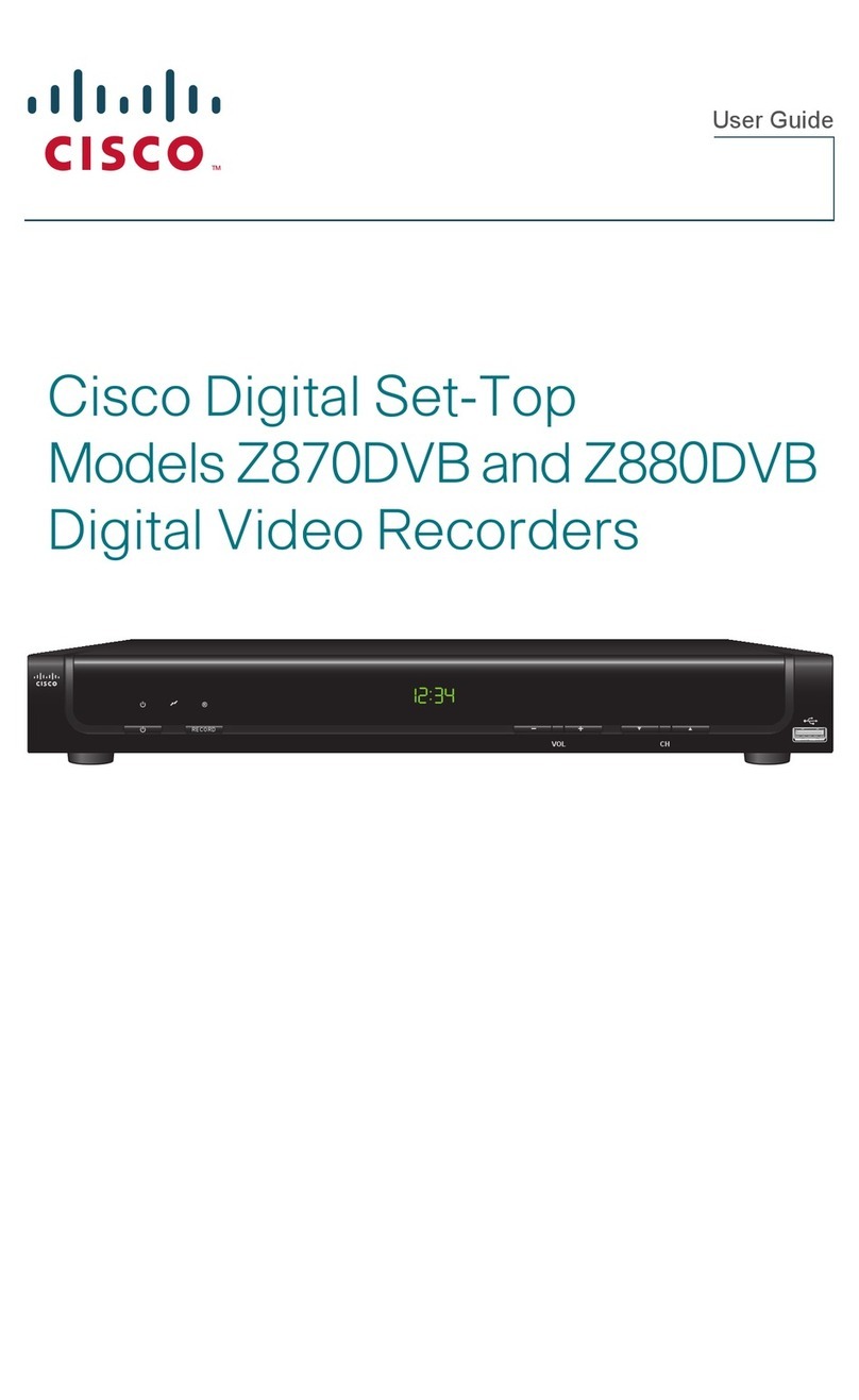 Cisco Z870DVB User manual