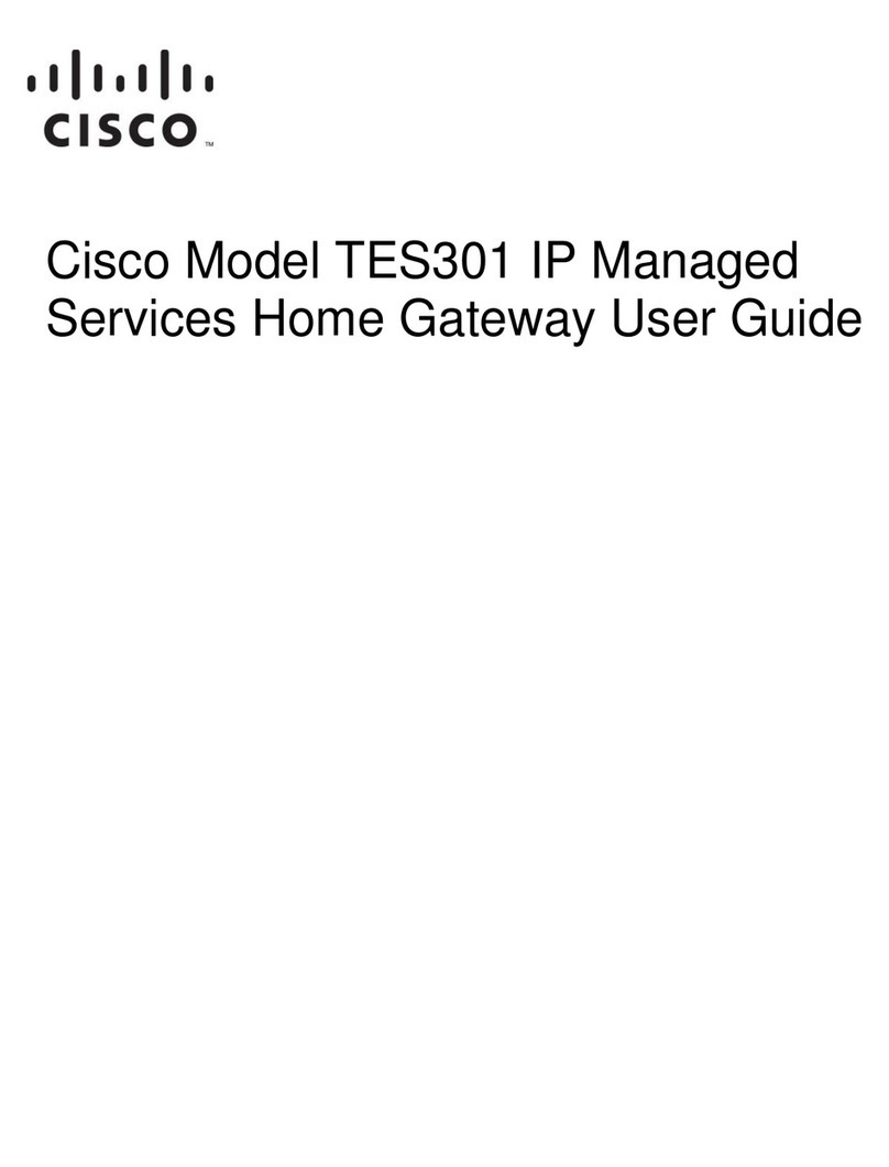 Cisco TES301 user guide