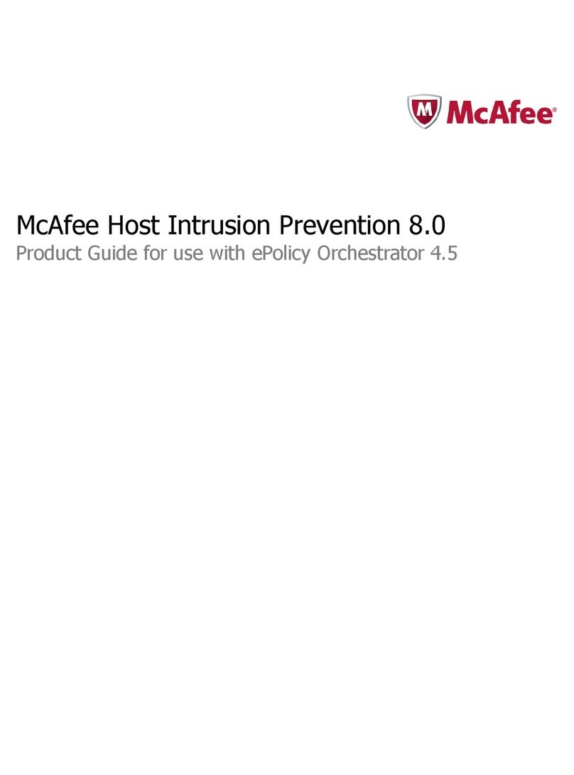 McAfee HISCDE-AB-IA - Host Intrusion Prevention User manual