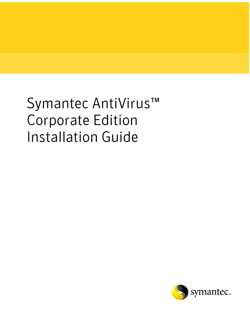 Symantec 10551441 - AntiVirus Corporate Edition User manual