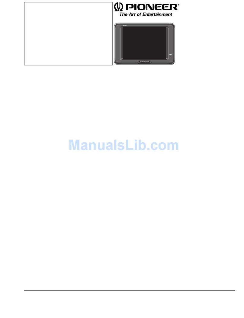 Pioneer AVD-505 User manual