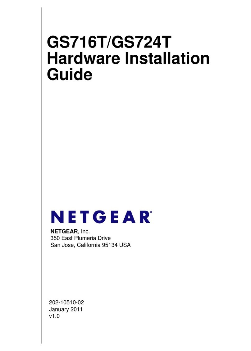 NETGEAR GS716T-200NAS Manual