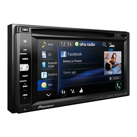 Pioneer AVIC-X850BT User manual