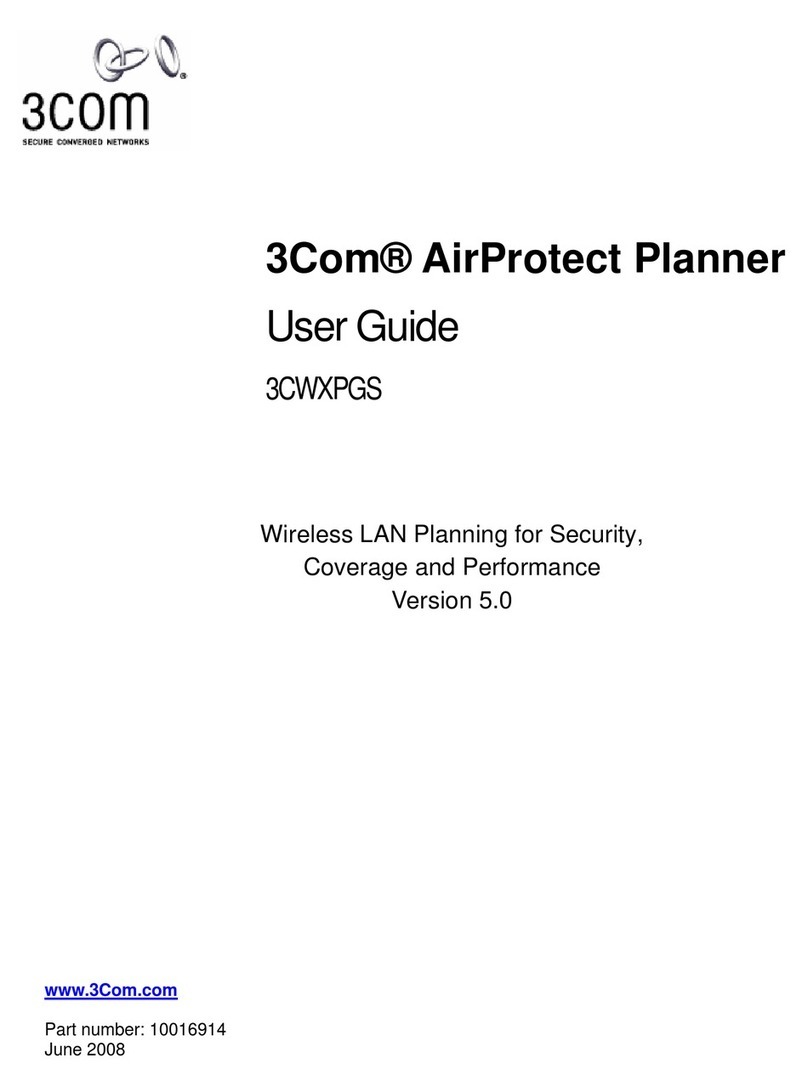 3Com 3CWXPGS - AirProtect RF Planning Tool user guide