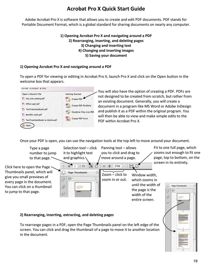 Adobe 09972554AD01A12 - Acrobat Pro - Mac quick start guide