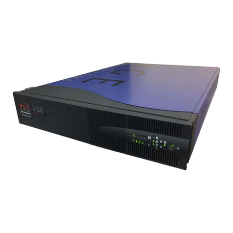MGE UPS Systems PULSAR EVOLUTION 2200 User manual
