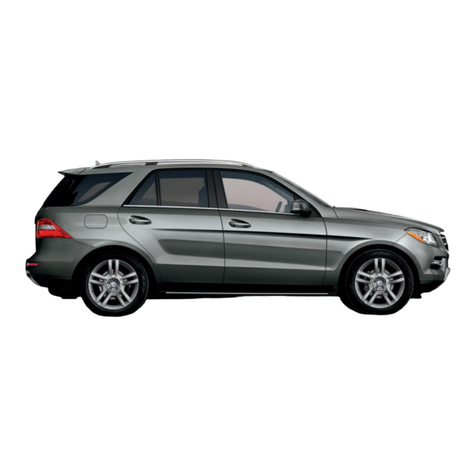 Mercedes-Benz M-Class Instruction booklet