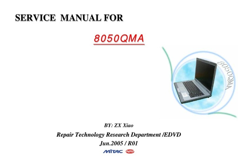 MiTAC 8050QMA User manual