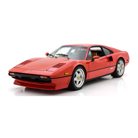 Ferrari 308 GTBi owner's manual