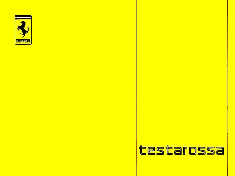 Ferrari Testarossa User manual