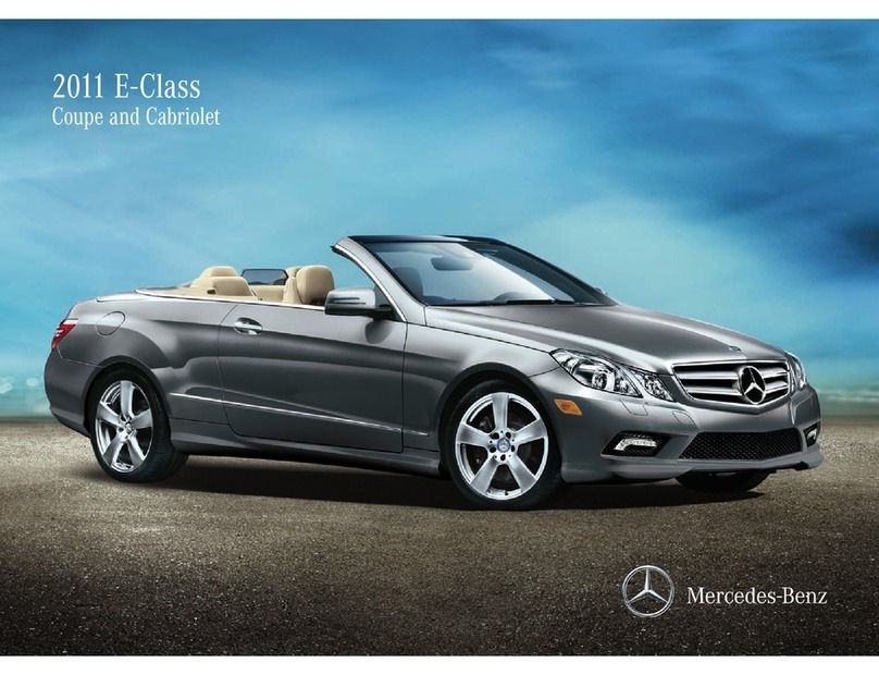 Mercedes-Benz E-class Instruction booklet
