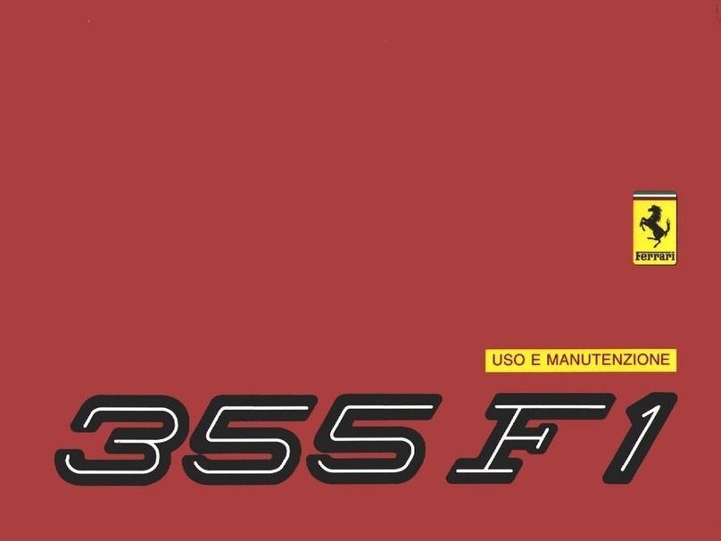Ferrari 1999 355 F1 User manual