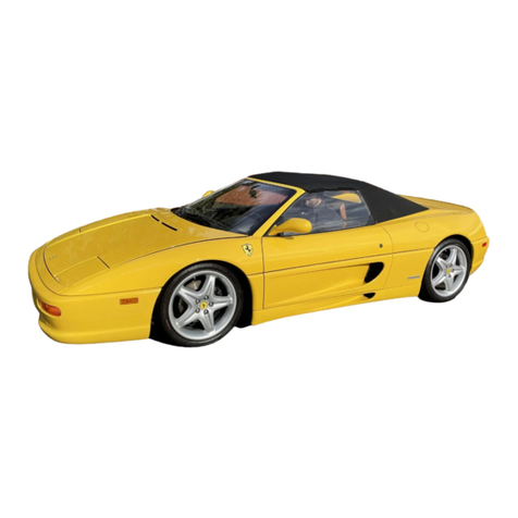 Ferrari F355 F1 berlinetta owner's manual