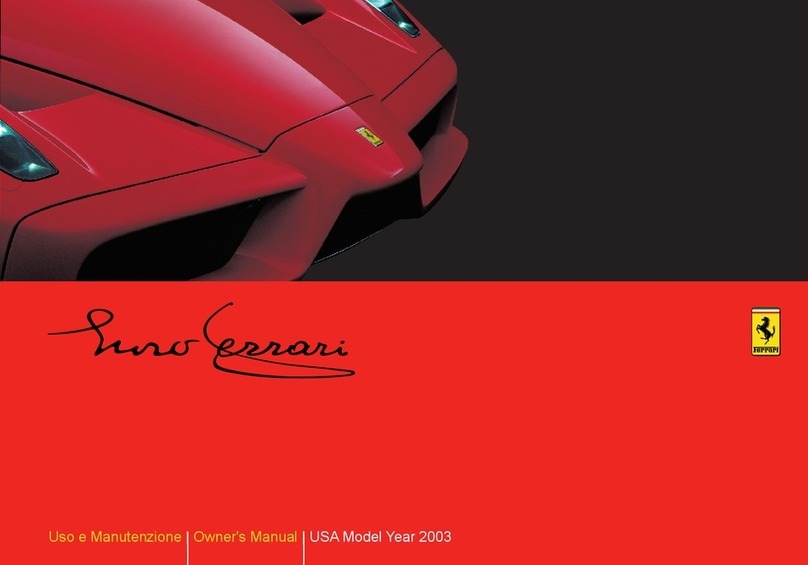 Ferrari 2003 Enzo owner's manual