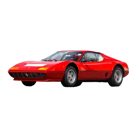 Ferrari 512 BB Berlinetta Boxer User manual