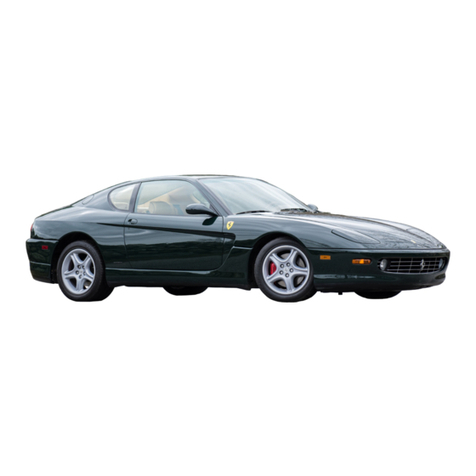 Ferrari 2000 456M GT User manual