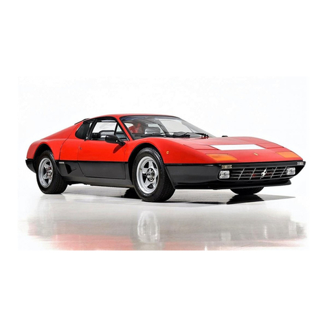 Ferrari 512 BB Berlinetta Boxer User manual