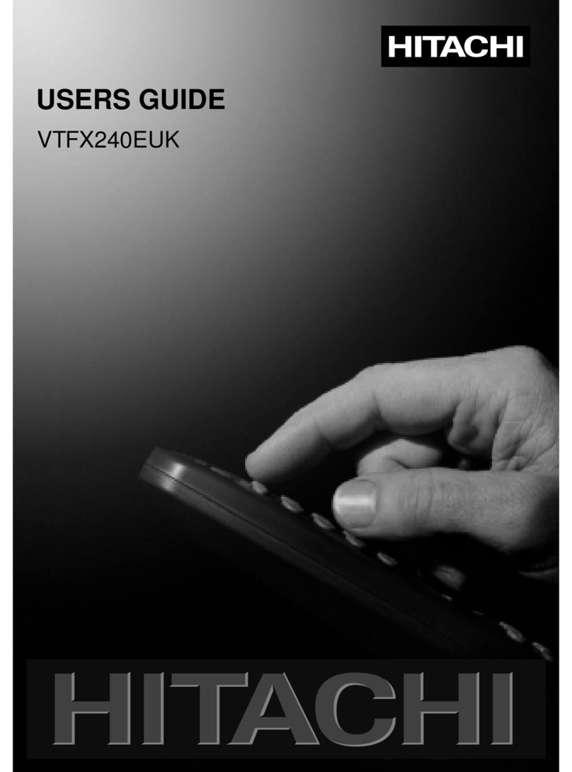 Hitachi VTFX240EUK user guide