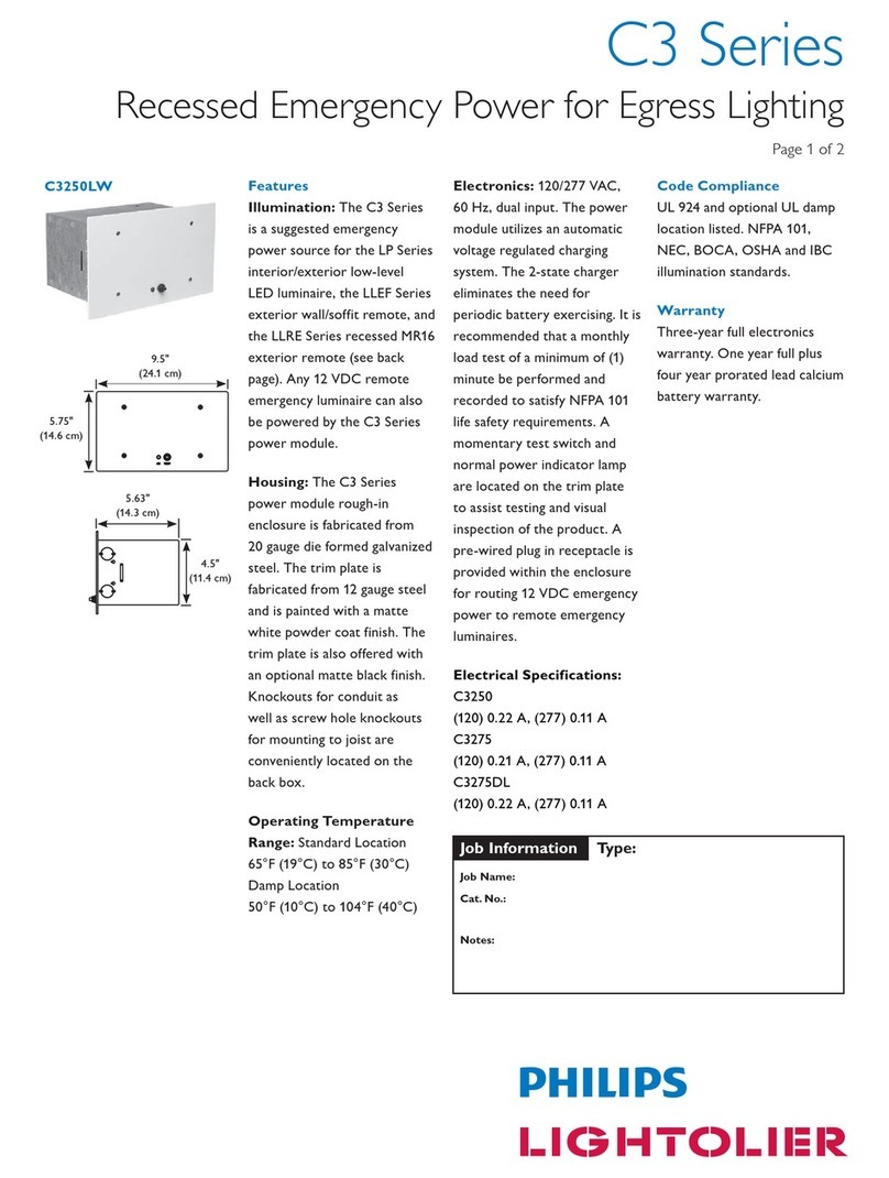 Philips C3 Series specification